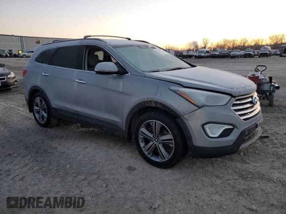 2015 Hyundai Santa Fe Limited with VIN KM8SNDHF1FU106464, listed as a Copart auction lot 42125775 with 74,903 mi miles and Salvage title. Bid and sale history available at DreamBid. Image 4.