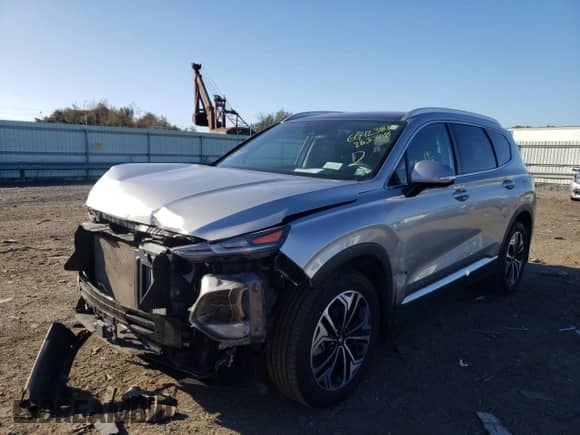 2020 Hyundai Santa Fe SEL with VIN 5NMS3CAA4LH263508, listed as a Copart auction lot 66423812 with 19,211 mi miles and . Bid and sale history available at DreamBid. Image 2.