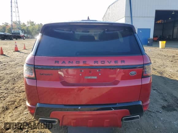 2018 Land Rover Range Rover Sport HSE Dynamic with VIN SALWV2SV8JA810934, listed as a Copart auction lot 74897114 with 58,744 mi miles and Clean title. Bid and sale history available at DreamBid. Image 6.