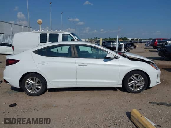 2019 Hyundai Elantra Limited with VIN 5NPD84LFXKH458488, listed as a IAAI auction lot 43169688 with 90,853 mi miles and . Bid and sale history available at DreamBid. Image 13.