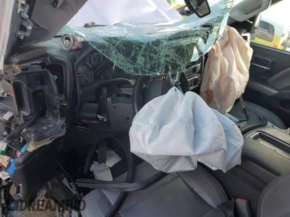 2014 Chevrolet Silverado 1500 LTZ with VIN 3GCUKSEC9EG355715, listed as a Copart auction lot 69801265 with Not provided miles and Salvage title. Bid and sale history available at DreamBid. Image 8.