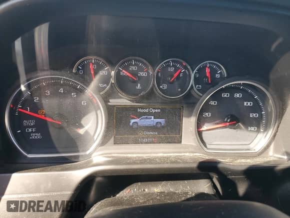 2019 Chevrolet Silverado 1500 with VIN 1GCRWEED1KZ325219, listed as a Copart auction lot 59885885 with 114,371 mi miles and Salvage title. Bid and sale history available at DreamBid. Image 9.