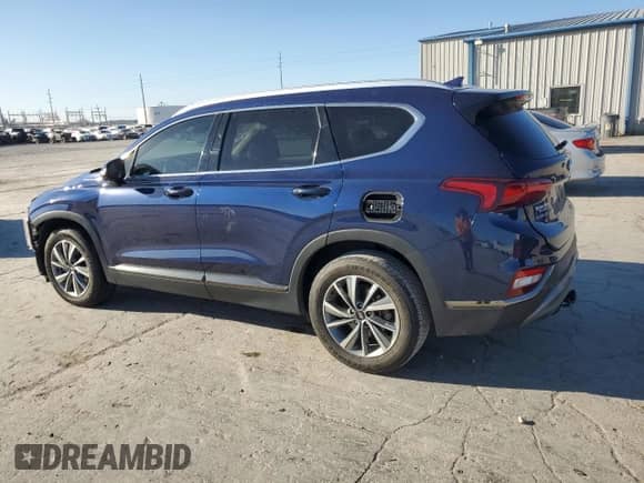 2020 Hyundai Santa Fe Limited z VIN 5NMS53ADXLH264974, wystawiony jako Copart lot #48342225 z przebiegiem 80 837 mil mil oraz Szkoda całkowita • Salvage title. Historia ofert i sprzedaży dostępna na DreamBid. Obrazek 2.