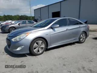 2014 Hyundai Sonata Limited z VIN KMHEC4A43EA112603, wystawiony jako Copart lot #55734165 z przebiegiem 147 634 mil mil oraz Szkoda całkowita • Salvage title. Historia ofert i sprzedaży dostępna na DreamBid. Obrazek 1.