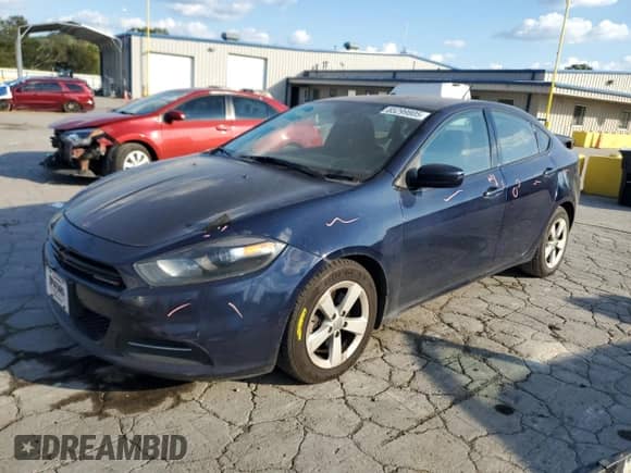 2016 Dodge Dart SXT with VIN 1C3CDFBB4GD563451, listed as a Copart auction lot 85299805 with 181,060 mi miles and Salvage title. Bid and sale history available at DreamBid. Image 1.