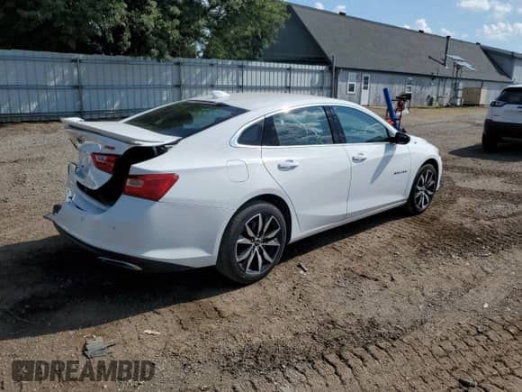 2023 Chevrolet Malibu RS с VIN 1G1ZG5ST7PF128713, выставлен на аукционе Copart как лот 67169955 с пробегом 20 586 миль миль и На запчасти • Non repairable. История ставок и продаж доступна на DreamBid. Изображение 3.