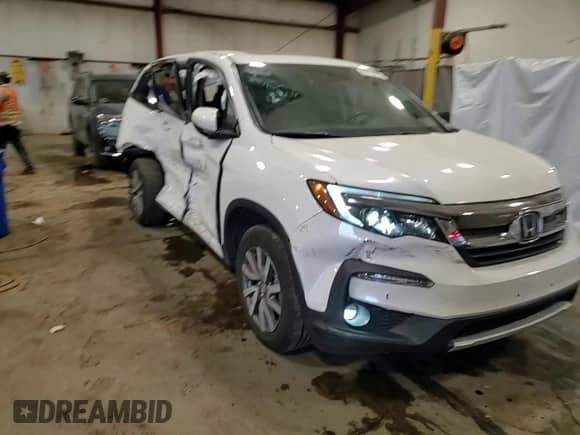 2021 Honda Pilot EX-L z VIN 5FNYF6H57MB065908, wystawiony jako Copart lot #80713875 z przebiegiem 122 914 mil mil oraz Szkoda całkowita • Salvage title. Historia ofert i sprzedaży dostępna na DreamBid. Obrazek 14.