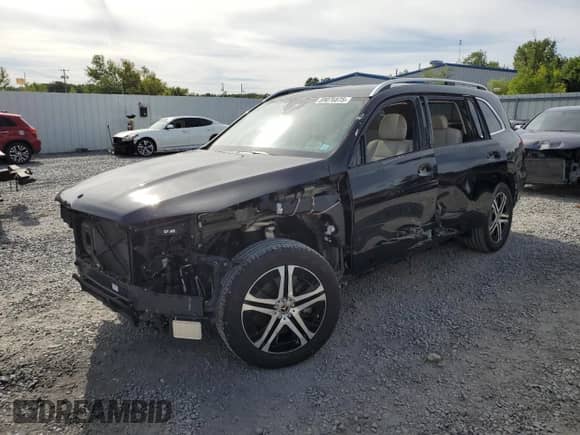 2022 Mercedes-Benz GLS 450 with VIN 4JGFF5KE7NA789470, listed as a Copart auction lot 69076875 with 39,081 mi miles and Salvage title. Bid and sale history available at DreamBid. Image 1.