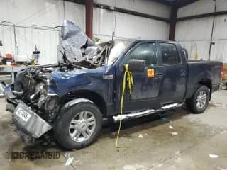 2006 Ford F-150 XLT with VIN 1FTRW14WX6FB11025, listed as a Copart auction lot 43774945 with Not provided miles and Salvage title. Bid and sale history available at DreamBid. Image 1.