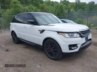 2014 Land Rover Range Rover Sport Supercharged with VIN SALWR2TF1EA358536, listed as a IAAI auction lot 42388659 with 125,886 mi miles and . Bid and sale history available at DreamBid. Image 1.