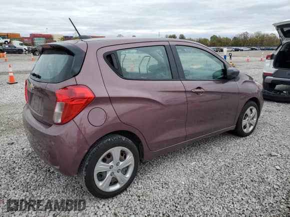 2021 Chevrolet Spark LS with VIN KL8CB6SA3MC719434, listed as a Copart auction lot 82637135 with 144,666 mi miles and Salvage title. Bid and sale history available at DreamBid. Image 3.