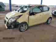 2013 Chevrolet Spark LS with VIN KL8CB6S94DC584504, listed as a Copart auction lot 81520015 with 32,910 mi miles and Salvage title. Bid and sale history available at DreamBid. Image 1.