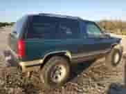 1995 Chevrolet Tahoe with VIN 3GNEK18K7SG119164, listed as a Copart auction lot 77744684 with 165,798 mi miles and Salvage title. Bid and sale history available at DreamBid. Image 3.