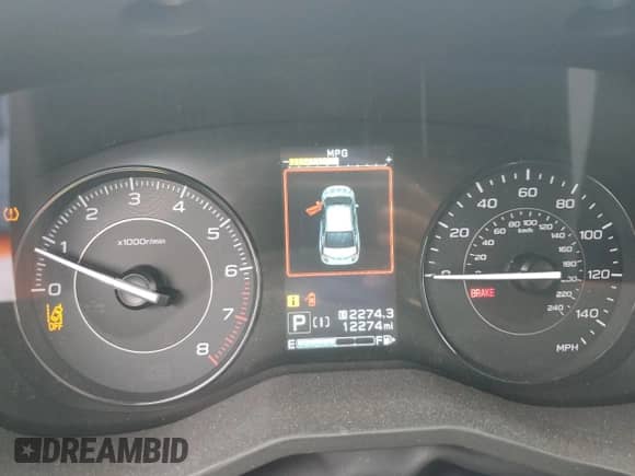 2023 Subaru Impreza Premium z VIN 4S3GTAD67P3707373, wystawiony jako Copart lot #66092855 z przebiegiem 12 274 mil mil oraz Szkoda całkowita • Salvage title. Historia ofert i sprzedaży dostępna na DreamBid. Obrazek 9.