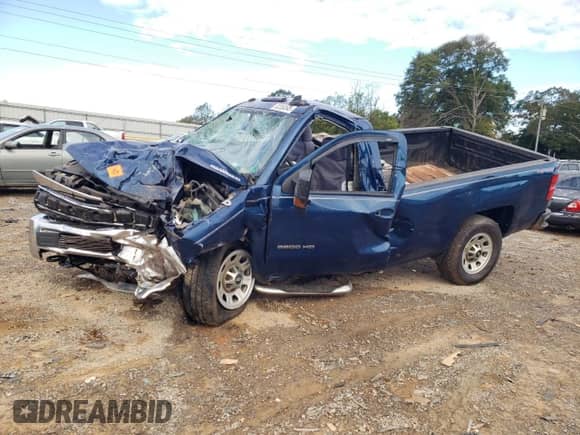 2016 Chevrolet Silverado 3500 with VIN 1GC3KYC8XGZ393020, listed as a Copart auction lot 82350545 with Not provided miles and Salvage title. Bid and sale history available at DreamBid. Image 1.