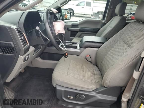 2017 Ford F-150 XLT with VIN 1FTFX1EF6HFA19671, listed as a Copart auction lot 83757265 with 73,568 mi miles and Salvage title. Bid and sale history available at DreamBid. Image 7.