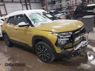 2023 Chevrolet TrailBlazer ACTIV with VIN KL79MSSL7PB175372, listed as a IAAI auction lot 41286447 with 18,243 mi miles and . Bid and sale history available at DreamBid. Image 1.