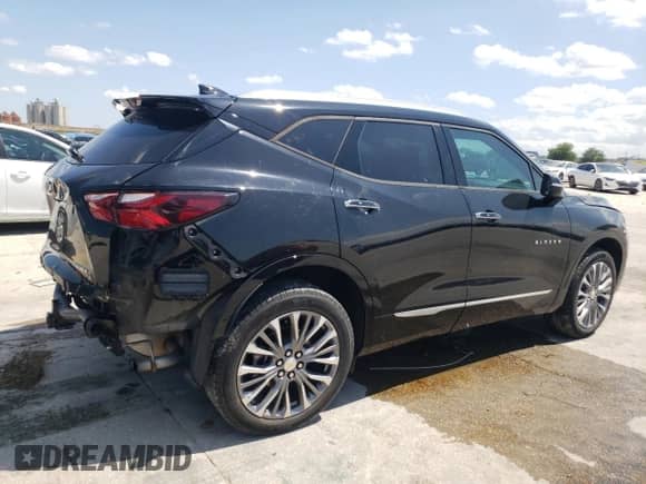 2021 Chevrolet Blazer Premier с VIN 3GNKBFRS5MS509002, выставлен на аукционе Copart как лот 56644055 с пробегом 44 490 миль миль и Списание • Salvage title. История ставок и продаж доступна на DreamBid. Изображение 3.