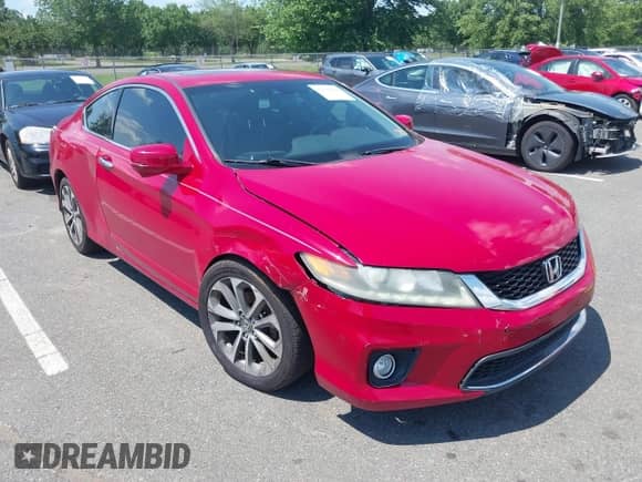 2015 Honda Accord EX-L z VIN 1HGCT2B82FA000783, wystawiony jako IAAI lot #42589484 z przebiegiem 130 835 mil mil oraz . Historia ofert i sprzedaży dostępna na DreamBid. Obrazek 1.