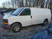 2010 Chevrolet Express Cargo z VIN 1GCZGFBA9A1128647, wystawiony jako Copart lot #79081104 z przebiegiem 267 604 mil mil oraz Czysty tytuł • Clean title. Historia ofert i sprzedaży dostępna na DreamBid. Obrazek 1.