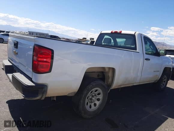 2014 Chevrolet Silverado 1500 Work Truck with VIN 1GCNCPEH4EZ418374, listed as a Copart auction lot 55636555 with 127,854 mi miles and Clean title. Bid and sale history available at DreamBid. Image 3.