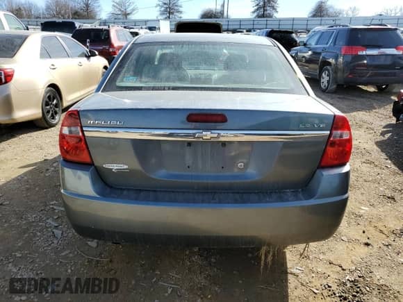 2005 Chevrolet Malibu LS с VIN 1G1ZT52825F225080, выставлен на аукционе Copart как лот 41103504 с пробегом 123 239 миль миль и Списание • Salvage title. История ставок и продаж доступна на DreamBid. Изображение 6.