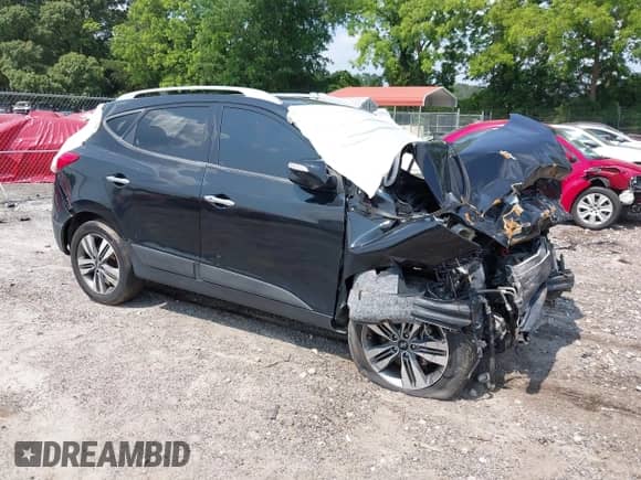 2015 Hyundai Tucson Limited с VIN KM8JU3AG8FU106618, выставлен на аукционе IAAI как лот 42230124 с пробегом Не указан миль и . История ставок и продаж доступна на DreamBid. Изображение 1.