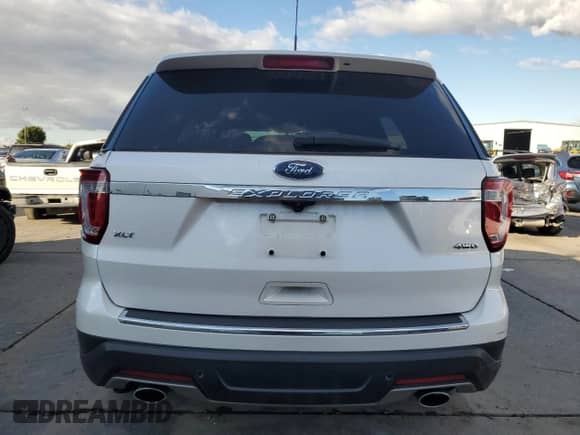 2018 Ford Explorer XLT with VIN 1FM5K8D84JGC42079, listed as a Copart auction lot 86473795 with 68,907 mi miles and Salvage title. Bid and sale history available at DreamBid. Image 6.