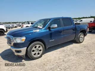 2021 Ram 1500 Big Horn с VIN 1C6RREFT6MN750305, выставлен на аукционе Copart как лот 71961705 с пробегом 64 707 миль миль и Списание • Salvage title. История ставок и продаж доступна на DreamBid. Изображение 1.
