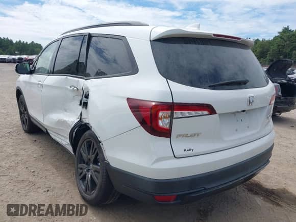 2021 Honda Pilot Black Edition z VIN 5FNYF6H74MB061770, wystawiony jako IAAI lot #42731283 z przebiegiem 61 281 mil mil oraz . Historia ofert i sprzedaży dostępna na DreamBid. Obrazek 3.