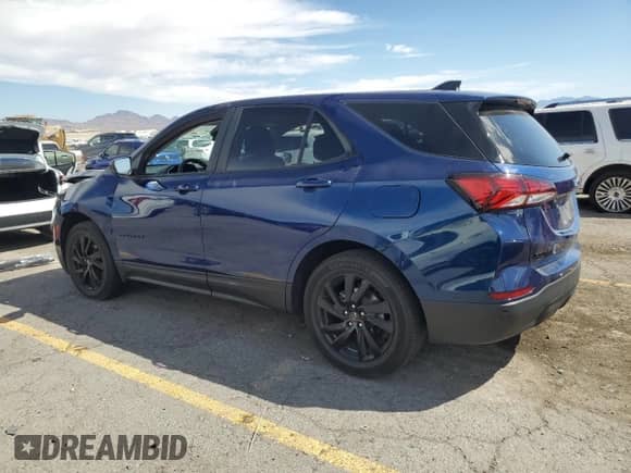 2023 Chevrolet Equinox LS с VIN 3GNAXHEG3PL184648, выставлен на аукционе Copart как лот 81696465 с пробегом 78 132 миль миль и Списание • Salvage title. История ставок и продаж доступна на DreamBid. Изображение 2.