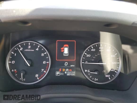 2025 Subaru Forester Premium z VIN JF2SLDBC7SH448448, wystawiony jako Copart lot #84930125 z przebiegiem 5 870 mil mil oraz Szkoda całkowita • Salvage title. Historia ofert i sprzedaży dostępna na DreamBid. Obrazek 9.