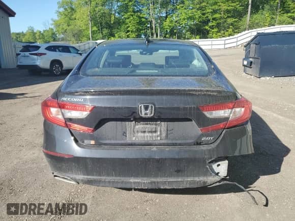 2018 Honda Accord EX-L with VIN 1HGCV2F69JA037728, listed as a Copart auction lot 59198425 with 90,655 mi miles and Salvage title. Bid and sale history available at DreamBid. Image 6.
