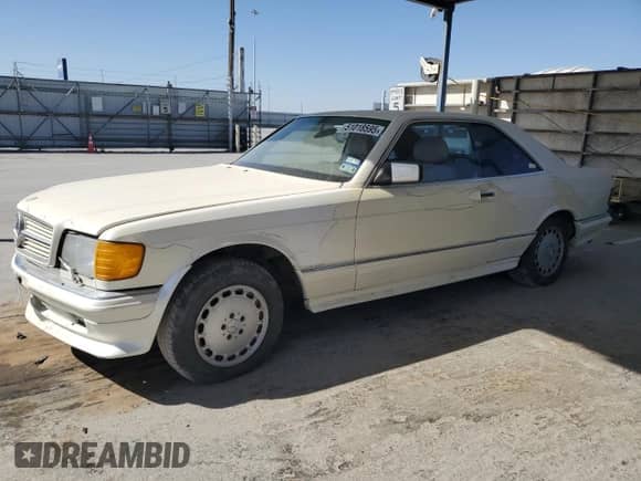1983 Mercedes-Benz 500 с VIN WDB12604412006680, выставлен на аукционе Copart как лот 51018595 с пробегом 105 263 миль миль и Чистый • Clean title. История ставок и продаж доступна на DreamBid. Изображение 1.