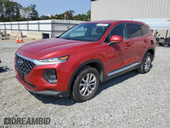2019 Hyundai Santa Fe SE с VIN 5NMS2CAD5KH100247, выставлен на аукционе Copart как лот 81573075 с пробегом 48 329 миль миль и Списание • Salvage title. История ставок и продаж доступна на DreamBid. Изображение 1.