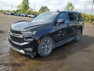 2024 Chevrolet Tahoe с VIN 1GNSKMKT7RR180594, выставлен на аукционе Copart как лот 81368505 с пробегом 37 233 миль миль и Списание • Salvage title. История ставок и продаж доступна на DreamBid. Изображение 1.