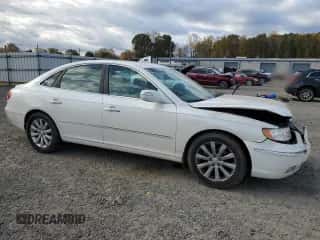 2009 Hyundai Azera Limited с VIN KMHFC46FX9A380598, выставлен на аукционе Copart как лот 78876024 с пробегом 203 725 миль миль и Списание • Salvage title. История ставок и продаж доступна на DreamBid. Изображение 4.