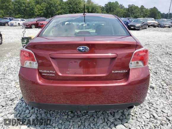 2013 Subaru Impreza Premium with VIN JF1GJAD66DH011954, listed as a Copart auction lot 68141555 with 111,731 mi miles and Salvage title. Bid and sale history available at DreamBid. Image 6.