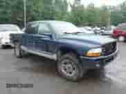 2003 Dodge Dakota SLT with VIN 1D7HG48N93S265309, listed as a IAAI auction lot 42616790 with 222,463 mi miles and . Bid and sale history available at DreamBid. Image 1.