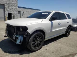 2017 Dodge Durango R/T z VIN 1C4SDHCT5HC660725, wystawiony jako Copart lot #57305275 z przebiegiem 114 956 mil mil oraz Szkoda całkowita • Salvage title. Historia ofert i sprzedaży dostępna na DreamBid. Obrazek 1.