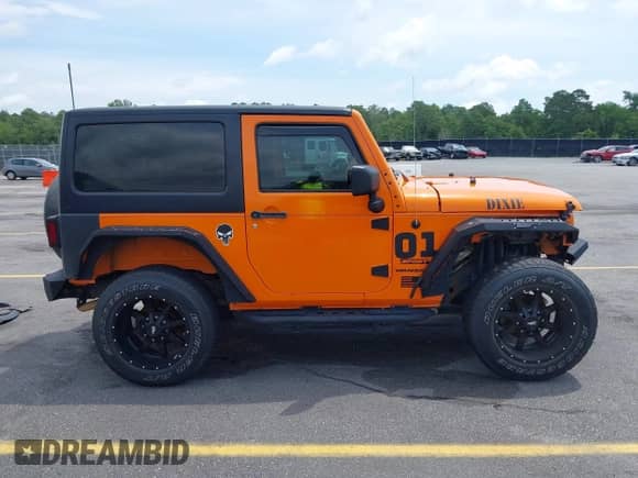 2013 Jeep Wrangler Sport with VIN 1C4AJWAG2DL538526, listed as a IAAI auction lot 42378501 with 81,709 mi miles and . Bid and sale history available at DreamBid. Image 14.