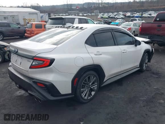 2022 Subaru WRX z VIN JF1VBAA60N9002705, wystawiony jako IAAI lot #41667953 z przebiegiem 35 574 mil mil oraz . Historia ofert i sprzedaży dostępna na DreamBid. Obrazek 4.