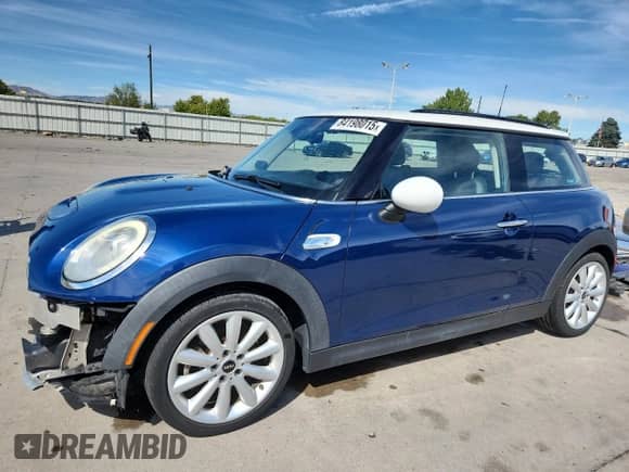 2017 MINI Hardtop Cooper S z VIN WMWXP7C33H2C61616, wystawiony jako Copart lot #84198015 z przebiegiem 50 470 mil mil oraz Szkoda całkowita • Salvage title. Historia ofert i sprzedaży dostępna na DreamBid. Obrazek 1.