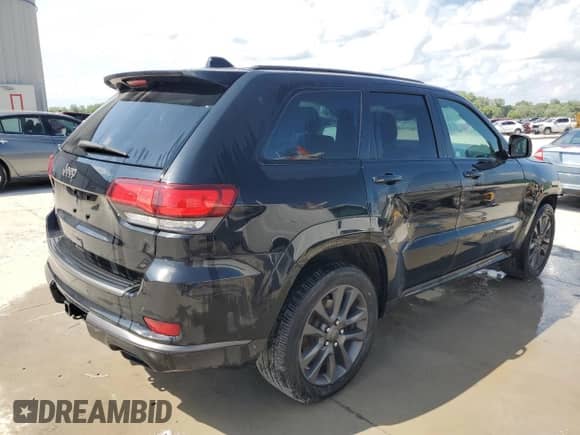2018 Jeep Grand Cherokee High Altitude z VIN 1C4RJFCG8JC424588, wystawiony jako Copart lot #63768495 z przebiegiem 104 285 mil mil oraz Szkoda całkowita • Salvage title. Historia ofert i sprzedaży dostępna na DreamBid. Obrazek 3.