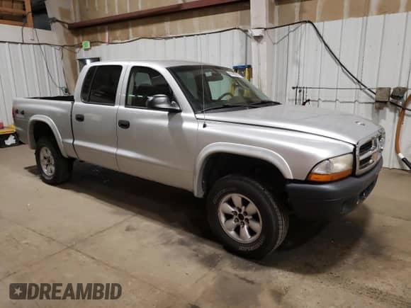 2003 Dodge Dakota Sport with VIN 1D7HG38X83S300059, listed as a Copart auction lot 61420305 with 230,971 mi miles and Salvage title. Bid and sale history available at DreamBid. Image 4.