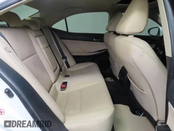 2015 Lexus IS 250 с VIN JTHCF1D21F5023097, выставлен на аукционе Copart как лот 70045125 с пробегом 47 690 миль миль и Чистый • Clean title. История ставок и продаж доступна на DreamBid. Изображение 6.