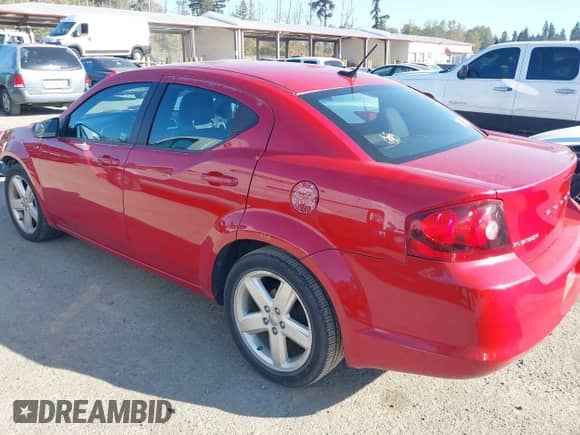 2013 Dodge Avenger SE with VIN 1C3CDZABXDN645466, listed as a IAAI auction lot 43273709 with 136,114 mi miles and . Bid and sale history available at DreamBid. Image 3.