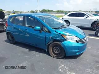 2014 Nissan Note SV with VIN 3N1CE2CP7EL425389, listed as a IAAI auction lot 42825358 with 119,384 mi miles and . Bid and sale history available at DreamBid. Image 1.