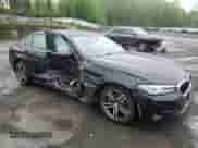 2021 BMW 5 Series 530i xDrive with VIN WBA13BJ0XMWX24221, listed as a Copart auction lot 55739195 with Not provided miles and Salvage title. Bid and sale history available at DreamBid. Image 4.