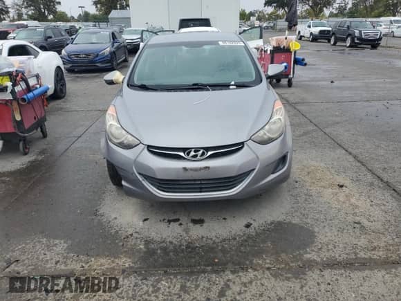 2013 Hyundai Elantra GLS with VIN KMHDH4AE2DU713214, listed as a Copart auction lot 86102825 with Not provided miles and Salvage title. Bid and sale history available at DreamBid. Image 5.